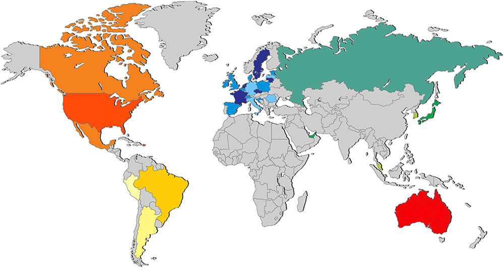 Moedas & Co around the world