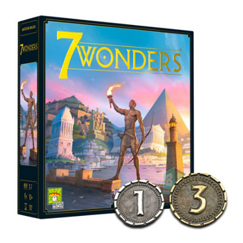Moedas & Co - 7 Wonders Set